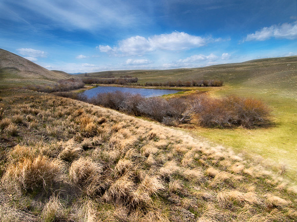 High country grasslands over Quilchena - this is part of the 1.25 million acre Douglas Ranch