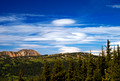Lenticular Clouds - Looking north over the alpine meadows of Manning Park