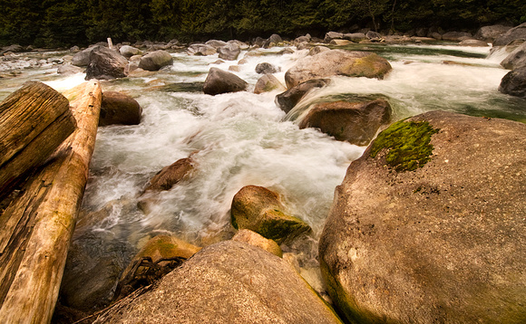 Gold Creek in the Golden Ears Provincial Park