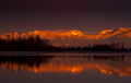 Last light over the local mountains. Taken from Island 22 in Chilliwack