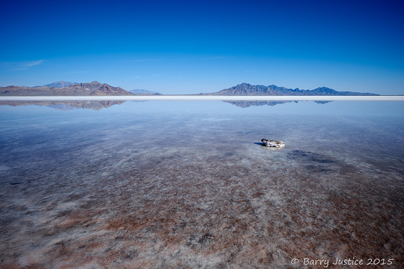 Bonneville Salt Flats,  Utah