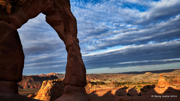 First Light over Arches National Park
