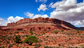 View from the cycle path in Arches National Park