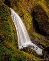Waterfall along the trail in the Columbia Gorge