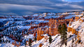 First Light Over Bryce Canyon