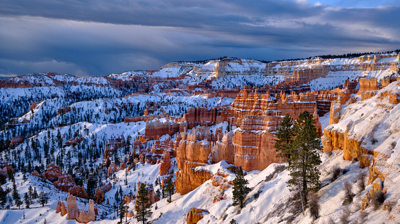 First Light Over Bryce Canyon