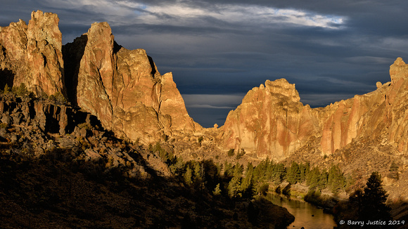 Early Morning Light Over Smith Rock,  20 minutes after sunrise