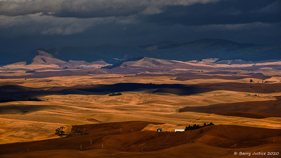 Clearing Storm,  from Steptoe Butte looking east