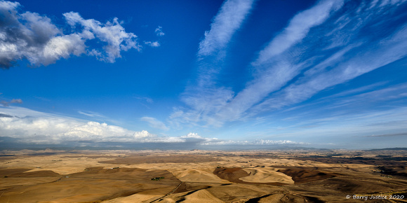 Autumn fields of the Palouse from Steptoe Butte looking east.