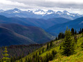 Looking south over the alpine meadows in Manning Park